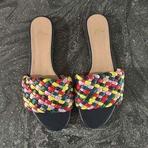 J. Crew Vibrant Braided Women's Sandals